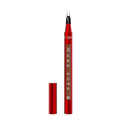 Image of L&#039;Oréal Paris Infallible Faux Brow, Double Brush Tip Brow Tint Pen, Natural Finish, Transfer and Smudge Resistant, Shade: Light Brunette