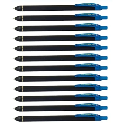 Image of Pentel EnerGel Noir 0.7mm Sky Blue Pack of 12