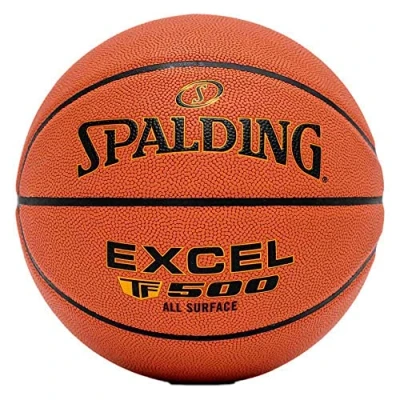 Image of Spalding Excel TF 500 Basketball Size 6 Certified Ball Material ZK Composite Indoor and Outdoor Non Slip Excellent Grip