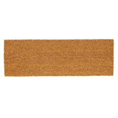 Image of 60cm x 20cm Brown Coir Step Door Mat By Nicola Spring
