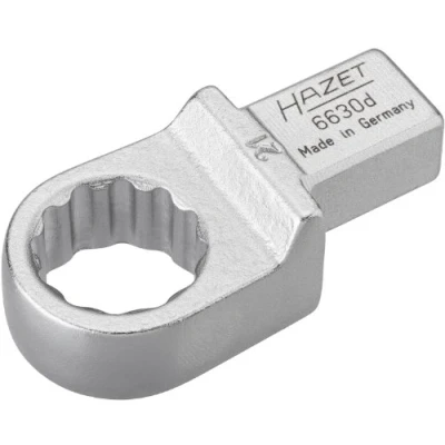Image of Hazet 21/14 x 18 mm Insert Box End Wrench Silver