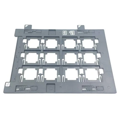 Image of OKLILI (12 holes) 35 mm Slide Holder Negative Photo Scanner Film Strip Compatible with Epson Perfection V700 V750 V800 V850