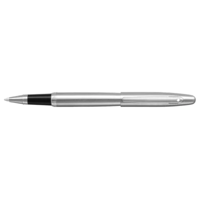Image of Sheaffer VFM 9426 Brushed Chrome Rollerball Pen With Trim Premium Silver