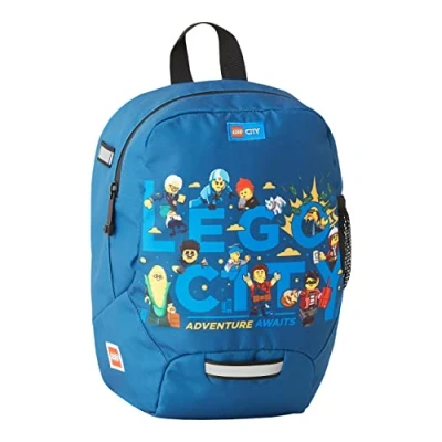 Image of LEGO Unisex Kid&#039;s Zaino Scuola Materna Kindergarten Backpack, City Awaits, One Size