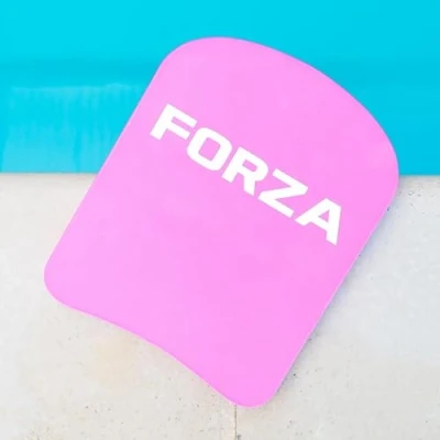 Image of FORZA Swimming Kickboards Durable EVA Foam Training Aids for All Ages &amp; Skill Levels Multiple Sizes Packs (Size 1 (Pink), Pack of 1)