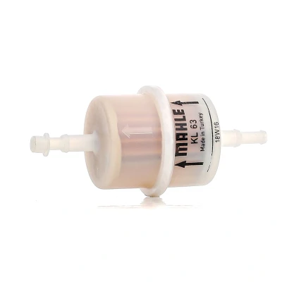 Image of 113258 Fuel Filter MAHLE ORIGINAL KL 63 In Line 6mm 6,1mm FORD: FOCUS 3, MONDEO 3 Stufenheck, BMW: Z4 Roadster, AUDI: A1 Sportback