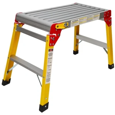 Image of Excel Fibreglass Folding Hop Up Platform Bench 600mm x 300mm