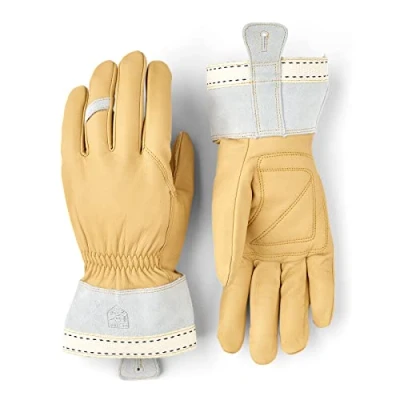 Image of Hestra Skullman 5 Finger Glove Natural Brown 11