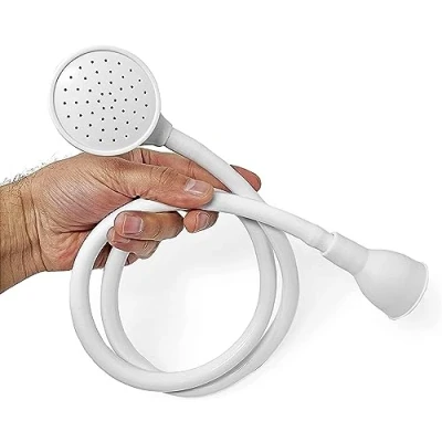 Image of Pet Shower Hose, Spray Head Hose Push On Bath Tub Sink Faucet Attachment for Washing Hair Hairdresser Bathroom Laundry Tub(Single Head)