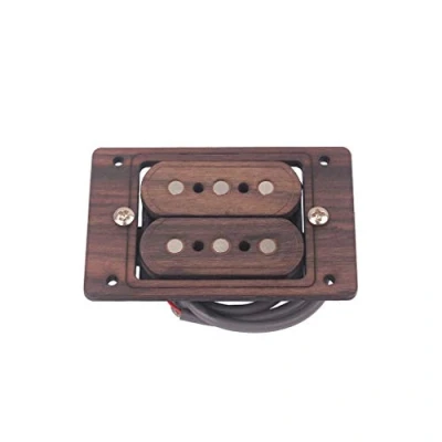 Image of Alnicov Humbucker Pickup，Guitar Double Coil Pickups，Rosewood Cigar Box ，3 String