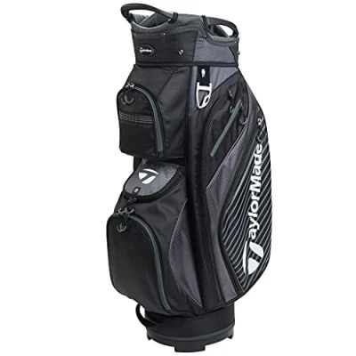 Image of TaylorMade Pro Cart 6.0 Golf Bag, Black/Charcoal, One Size