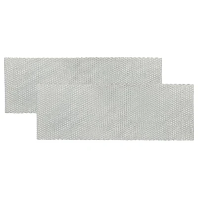 Image of vhbw 2x Filter metal Grease Replacement for Bauknecht 481948048232 Extractor Fan 45.2 x 16 0.35 cm