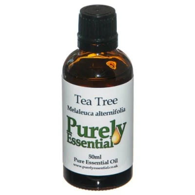 Image of Tea Tree Essential Oil 50ml Pure and Natural, Purely