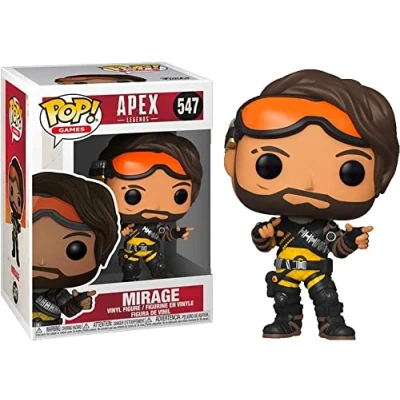Image of Funko POP! Games: Apex Legends Mirage Collectable Vinyl Figure Gift Idea Official Merchandise Toys for Kids &amp; Adults Video Games Fans Model Collectors and Display