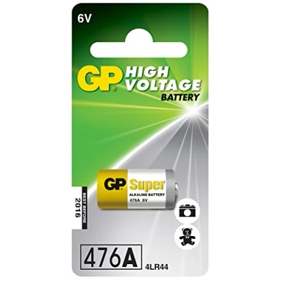Image of GP AVL402 HIGH VOLTAGE 4LR44 6V ALKALINE BATTERIES (1 PACK)