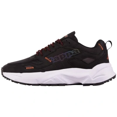 Image of Kappa Unisex Style Code: 243377 Turako Sneaker, Black Coral, 6.5 UK