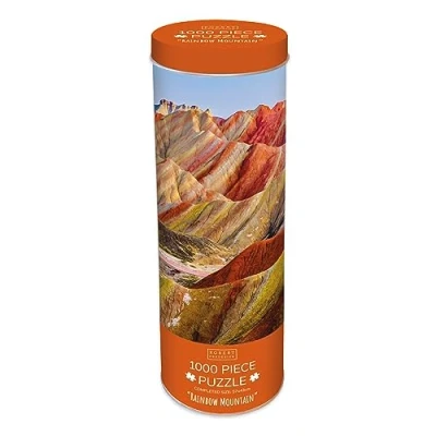 Image of Robert Frederick RFS14037 Rainbow Mountains 1000 Piece Puzzle, Multicoloured