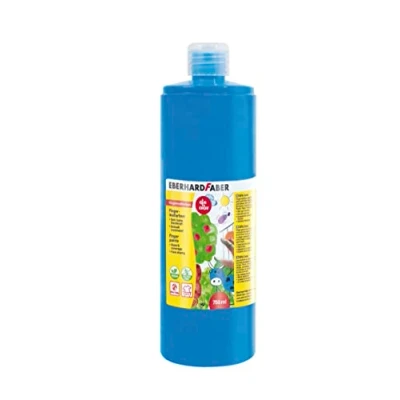 Image of Eberhard Faber 578951 Finger Paint in Bottle 750 ml Phthalo Blue
