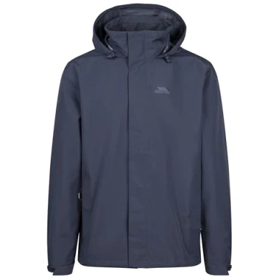 Image of Trespass Mens Jacket with Cooncealed Hood and Zip Pockets Farndish