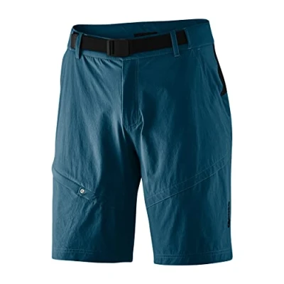 Image of Gonso Arico Men&#039;s Cycling Shorts with Button On Underwear Padded Blue