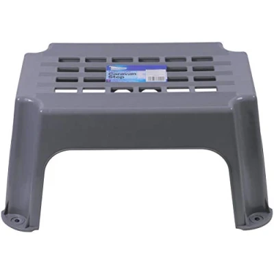 Image of Streetwize Accessories Leisurewize LWACC1 Premium Step, Single for Caravan/Motorhome, Indoor/Outdoor Use, Mobility