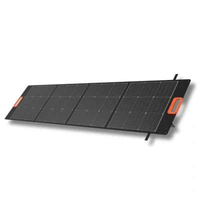 Image of Yard Force 200W Portable and Foldable USB Solar Power Panel for hiking, camping, caravan outdoors LXSPP20