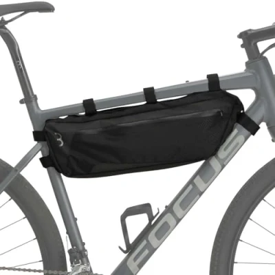Image of BBB Cycling BSB 142 MiddleMate Frame Bag Top Tube Bikepacking Waterproof with Easily Adjustable Straps Lightweight ,Large