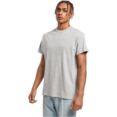 Image of Build Your Brand Men&#039;s By083 merch T Shirt, Heather Grey, 5XL