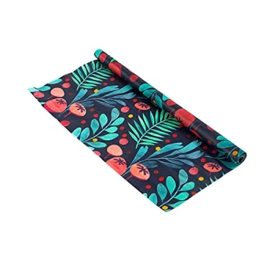 Image of fdsad Food Wrap Roll, Beeswax Wraps Roll Sandwich Paper Storage Eco Friendly Washable And Reusable Sustainable Cling Film For Sandwich, Cheese, Fruit, Bread (100x30cm)