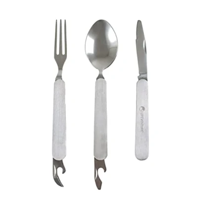 Image of Knife, Fork, Spoon Folding Cutlery Set