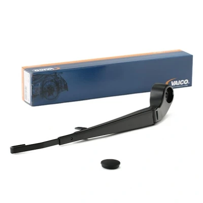 Image of 61604323568, 61619449922, 61627068076, 61628402374, 7068076 Wiper Arm VAICO V20 2920 Original Quality Rear with cap BMW: X5