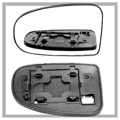 Image of Fits Toyota IQ, For 1996 to 2001 Heated Base Convex Wing Mirror LEFT HAND (UK Passenger Side)