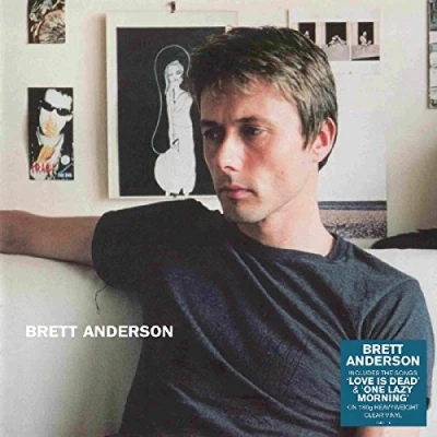 Image of Brett Anderson 180g Clear vinyl 2018 UK LP DEMREC210