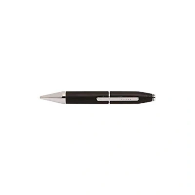 Image of CROSS X Charcoal Black Rollerball Pen with Chrome Appointments incl. Premium Gift Box / Refillable Gel Ink