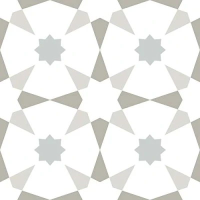 Image of WallPops FP2952 Stellar Peel &amp; Stick Floor Tiles, Multi Colour,12 x 12 inches