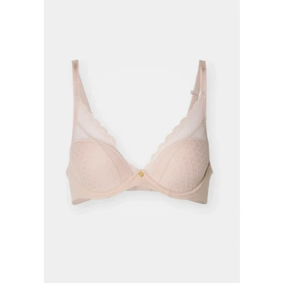 Image of Chantelle Norah CHIC Plunge BRA Underwired bra, Women&#039;s, Size: 34B, Soft pink
