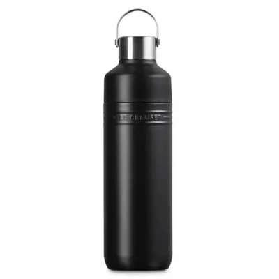 Image of Le Creuset Satin Black On The Go Bottle 1L