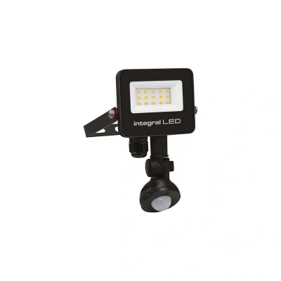 Image of Super Slim 2 Cool White PIR Floodlight 10W IP67 Integral LED