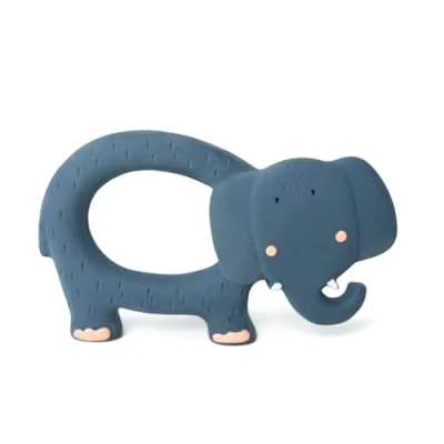 Image of Trixie natural rubber Grasping Toy Mrs. Elephant Teether or Bath 0m+ 100%