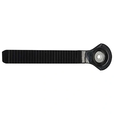 Image of Alpinestars Boot Spares Calf Slider Strap Kit S MX Plus 2011 Black x2
