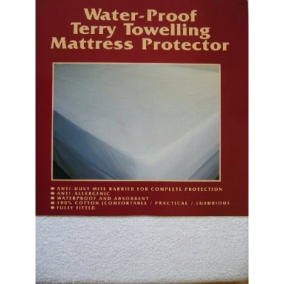Image of Emma Barclay Terry Finish Waterproof Mattress Protector Single Bed