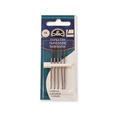 Image of DMC 1767 16 Tapestry Hand Needles, 5 Pack, Size