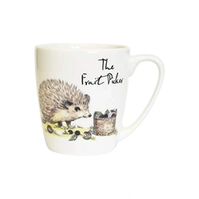 Image of Churchill Country Pursuits Animal Mug Vintage Printed Hedgehog Tea Coffee Cup 300ml The Fruit Picker