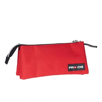 Image of PRODG Red Triple HS Pencil Case, Red, 23 x 11 cm