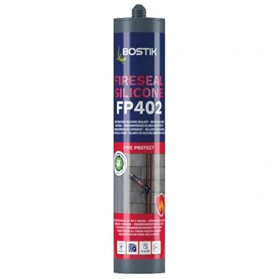 Image of Bostik Fireseal Silicone FP402 White Fire Retardant 310ml