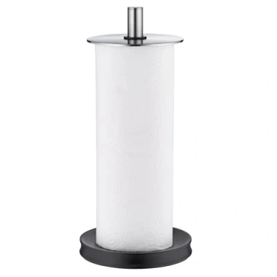 Image of WMF Depot Kitchen Roll Holder, Cromargan 18/10 Stainless Steel, Dishwasher Safe