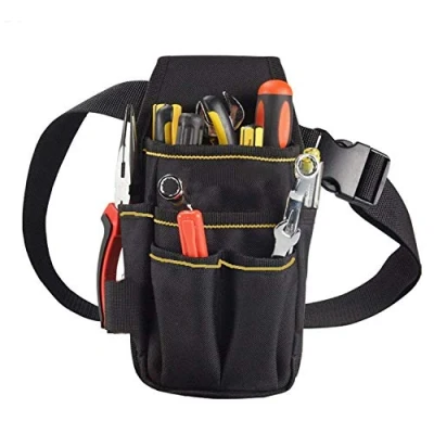 Image of Tool Bags Waist Bag Multiple Electricians Oxford Cloth Belt Canvas Hardware Kit