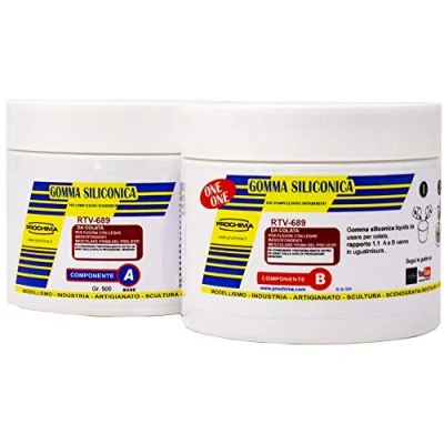 Image of PROCHIMA GS550AT01K1 Silicone Rubber Rtv 689 1:1 A+B, 1 kg