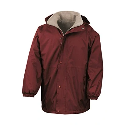 Image of Result R160A Reversible Stormdri 4000 Fleece Jacket Burg/Camel, 2X Large