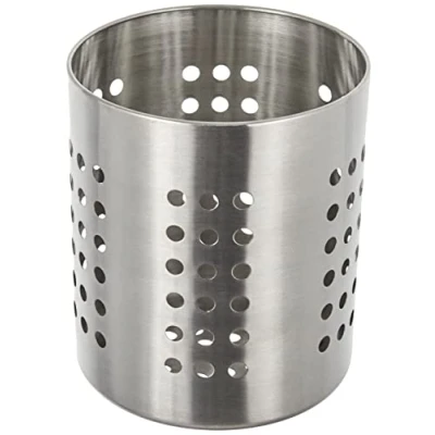 Image of Zeller 27340 12 x 13 cm Kitchen Utensil Holder Stainless Steel